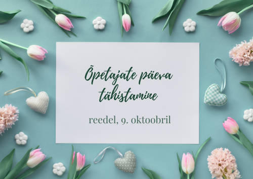 õpetajate päev 9.10.26